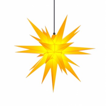 13cm Gelber Stern einzeln ohne Netzteil A1e LED original Herrnhuter