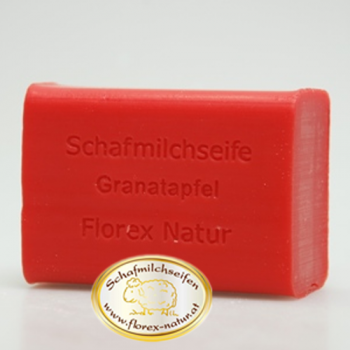 Granatapfel Florex Schafmilchseife 100g