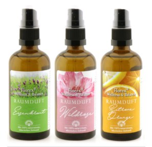 Florex Raumspray mit ätherischen Ölen