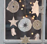 Weihnachtliche Girlanden und Hänger von Räder