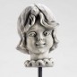 Preview: Blumenkind Grasnelke Gartenfigur 15cm Zauberblume
