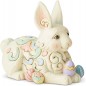 Preview: Bunny laying down 10,9cm von Jim Shore Heartwood Creek