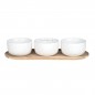 Preview: 3er Set Schälchen für Dips, Soßen, Marmeladen und Knabbereien aus der Serie Dining von Räder Design.