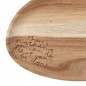 Preview: Tablett There's nothing.. mittel Wunderland 32x21,5x2cm Räder Design