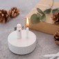 Preview: Engelslicht You light up silber Dose 7x6,5cm Herzstücke von Räder