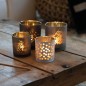 Preview: Glanzlicht groß Sterne Teelicht 9x10cm von Räder Design