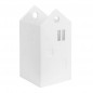 Preview: Haus der schönen Dinge Wohnhaus 10x10x20cm Räder Design