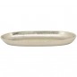 Preview: Schale oval Aluminium 26x11,5x2,5cm