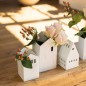 Preview: Haus der schönen Dinge Scheune 9,5x8x17,5cm Räder Design