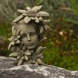 Preview: Blumenkind klein Edelweiß Resin betonfarben Zauberblume