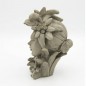 Preview: Blumenkind klein Edelweiß Resin betonfarben Zauberblume