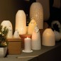 Preview: Lichtengel  Des. 2 LED 27,5hx11,7dcm Porzellan von Räder Design