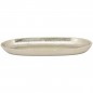 Preview: Schale oval Aluminium 26x11,5x2,5cm