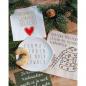 Preview: Frisch aus der Weihnachtsbäckerei Cocktail Serviette 25x25cm Räder Design