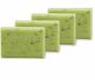 Preview: Florex Schafmilchseife Eisenkraut als Geschenk verpackt mit Schleife 4 Stück a 100g