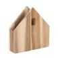 Preview: Serviettenhaus klein Akazie 16x15,5x4cm Dining Räder Design