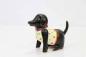 Preview: Hund 3er Set sitzend klein 17x6x14 cm Kanu Exner