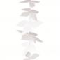 Preview: White Blossom Fenster Raumdeko Girlande 86 cm kurz Räder Design
