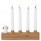 Preview: Adventsengel Gold Advent Advent Winterzeit von Räder Design