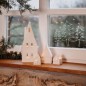 Preview: Lichtspielhaus Zuhause ist es 5x5x8,5cm Räder Design