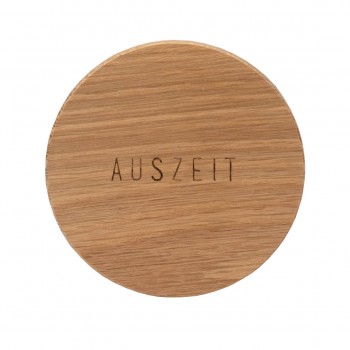 Duftkerze Auszeit Balance 8x9cm Räder Design