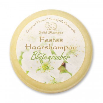 festes Haarshampoo Blütenzauber 58g Florex
