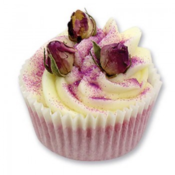 Badebutter-Cupcake Rose XL Florex  90g