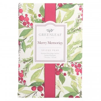 Merry Memories Duftsachet würzig winterlicher Duft groß von Greenleaf