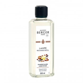 Poussière d Amber pudriger Amber 500ml Raumduft Lampe Berger