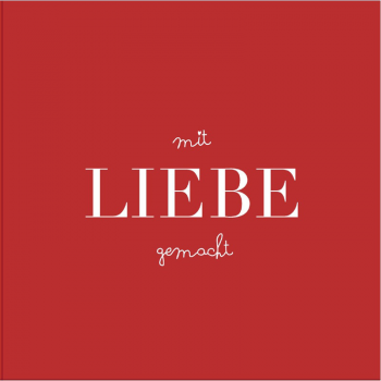 Mit Liebe gemacht Lunch Serviette von Räder Design