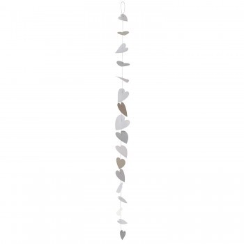 Tanzende Herzen weiß 140cm Zuhause von Räder Design