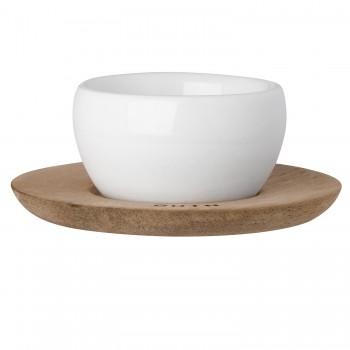 Eierbecher mit Unterteller Gutn PET Räder Design