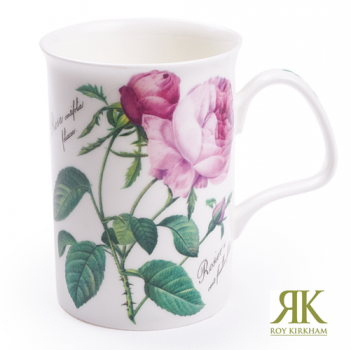 2 Blüten Becher Lancaster 320ml Redoute Rose Roy Kirkham