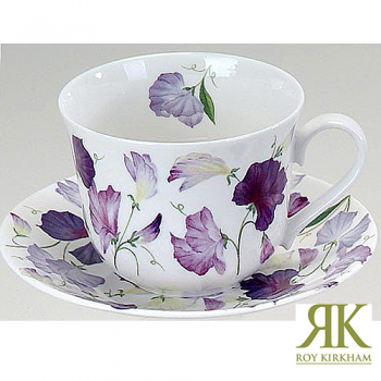 Jumbotasse Sweet Pea  lila Roy Kirkham 450ml