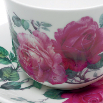 Frühstückstasse der Serie English Rose von Roy Kirkham 450 ml