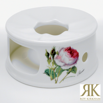 Stövchen mit der Redoute Rose von Roy Kirkham