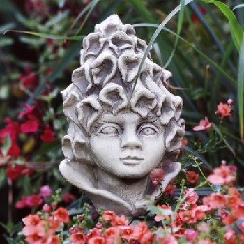 Blumenkind Fingerhütchen Gartenfigur 19cm Zauberblume
