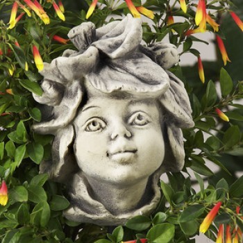 Blumenkind Apfelblüte Gartenfigur 15cm Zauberblume