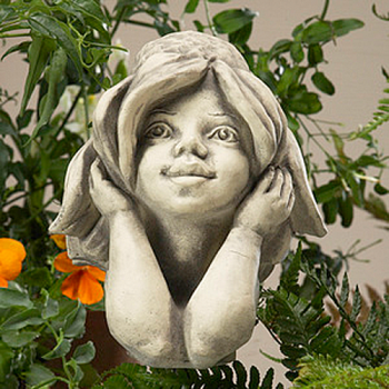 Blumenkind Sonnenhut Gartenfigur 20cm Zauberblume