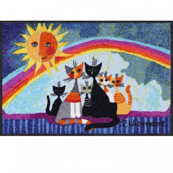 Sunny family by R.Wachtmeister Wohnmatte 50x75cm