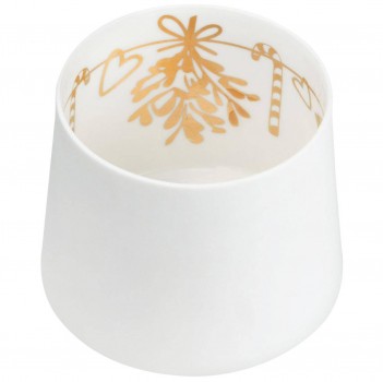 Schattenspiel Mistelzweig gold 7,5x6,5cm Living von Räder