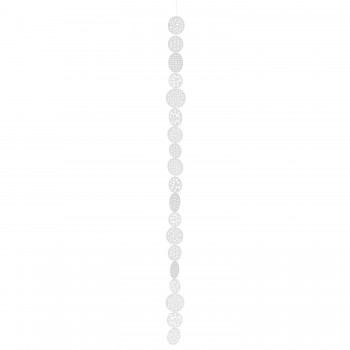 Kreiskette klein WEISSheiten 120cm Räder Design