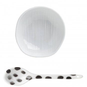 Kleine Schale Streifen Punkte 7cm Mix & Match Räder Design