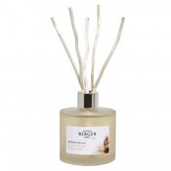 Aroma Relax- Douceur Orientale - Glasflacon mit Duftöl und Stäbchen 180ml von Maison Berger Paris 