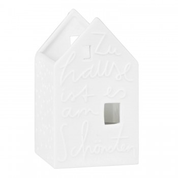 Lichtspielhaus Zuhause ist es 5x5x8,5cm Räder Design