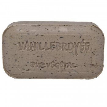 Vanille mit Schotenstücken Pflanzenölseife Savonnerie de Bormes Provence 100g