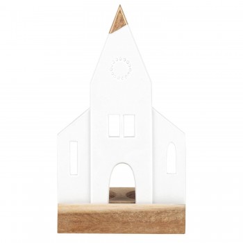 Lichtobjekt Kirche 10,5x6,5x19cm von Räder Design