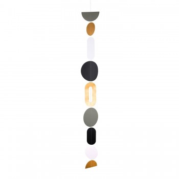 Kette Oval & Kreis 125cm von Räder Design