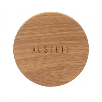 Preview: Duftkerze Auszeit Ganz bei Dir 8x9cm Räder Design