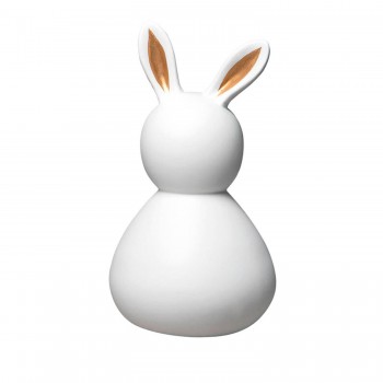 Osterhase Dame mittel Porzellan 13x6,5cm von Räder Design